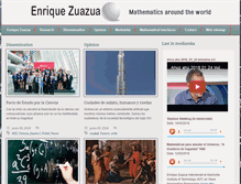 Tablet Screenshot of enzuazua.net
